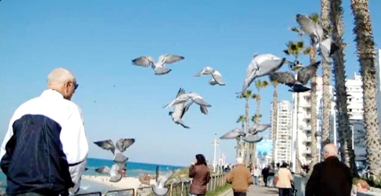 612 Apartment On The Beach Bat Yam Exterior foto